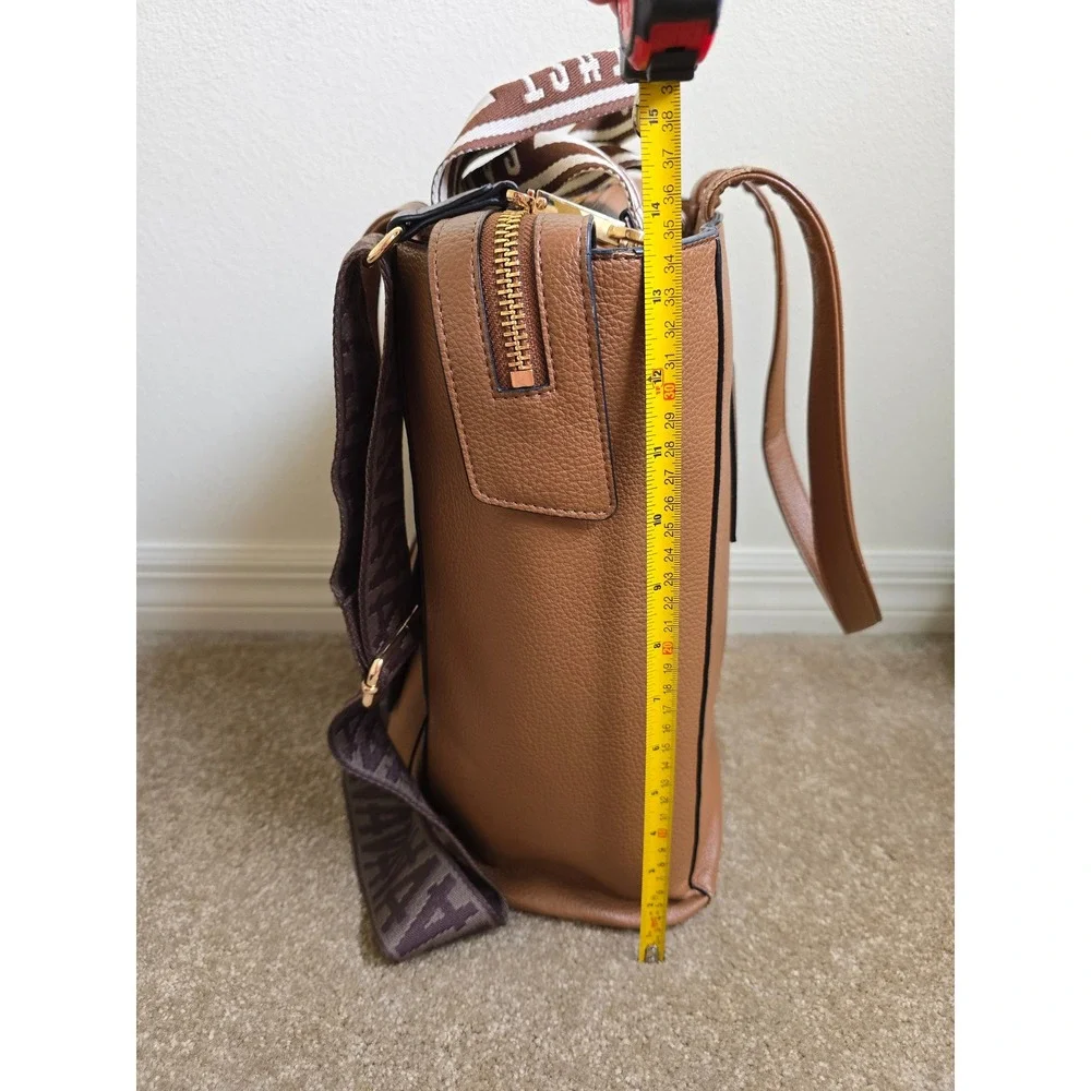 Sans Beast Universo Tote‎ in Cinnamon Work Commuter Laptop Bag with Crossbody